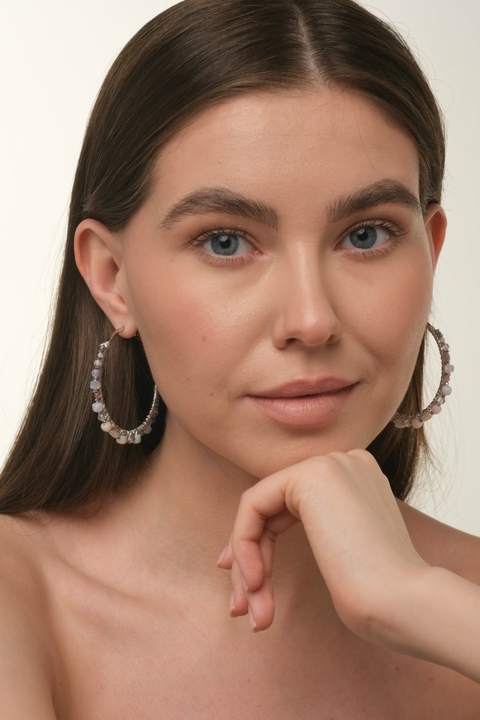 Серьги «Ами» 5 см